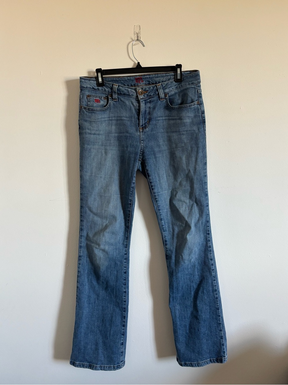 NFL Philadelphia Eagles Denim Women's Medium Blue Cheerleader Bootcut Jeans